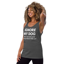 Load image into Gallery viewer, IMD She&#39;s not antisocial, she just doesn&#39;t like you - Unisex Tank Top
