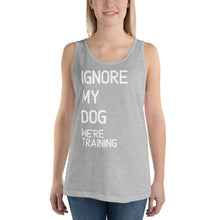 Load image into Gallery viewer, We&#39;re Training (left) - Unisex Tank Top
