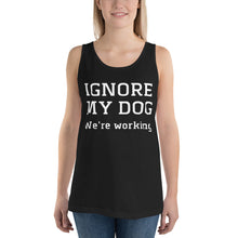 Load image into Gallery viewer, We&#39;re working - Unisex Tank Top
