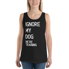Load image into Gallery viewer, We&#39;re Training (left) - Unisex Tank Top
