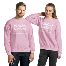 Load image into Gallery viewer, He&#39;s not antisocial he just doesn&#39;t like you - Unisex Sweatshirt
