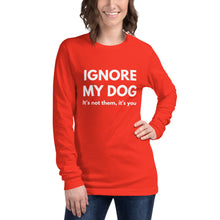 Load image into Gallery viewer, IMD It&#39;s not them, it&#39;s you - Unisex Long Sleeve Tee
