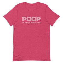Load image into Gallery viewer, POOP - Pups Opposing Obnoxious Petting - Unisex t-shirt
