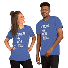 Load image into Gallery viewer, We&#39;re Training (left) - Unisex t-shirt
