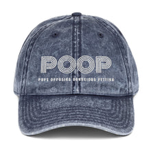 Load image into Gallery viewer, POOP - Vintage Cotton Twill Cap
